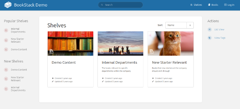 Featured image of post Running BookStack Knowledge Base App in Docker